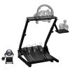 Racing Wheel Stand, G920 Steering Wheel Stand Adjustable with Shifter Mount Holder, Wheel Stand Fits for Logitech G25 G27 G29 G923